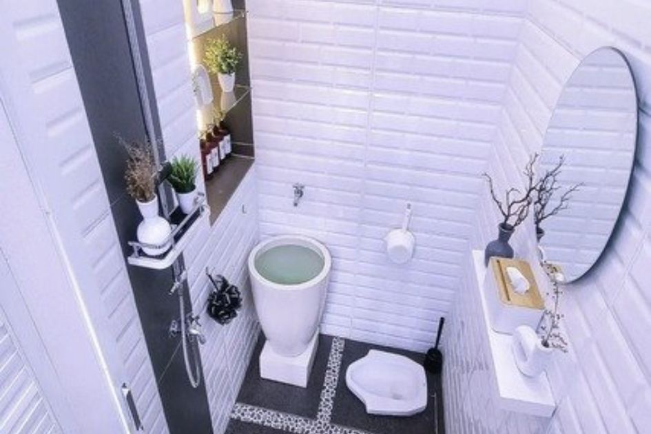 WC Jongkok Curi Perhatian, Ini Desain Kamar Mandi Sederhana Tapi Bersih ...