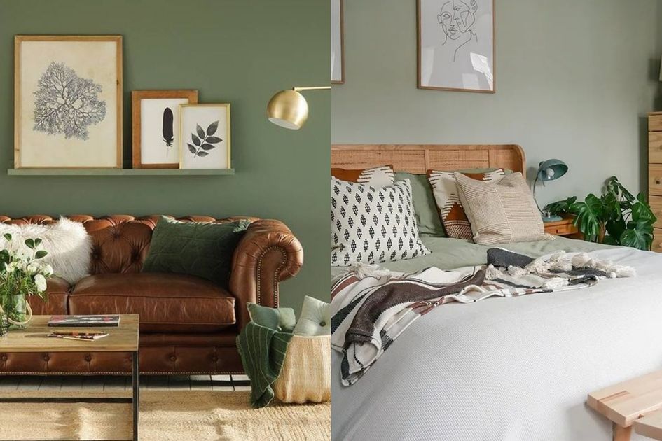 5 Ide Mix and Match Warna Hijau Sage dengan Warna Cokelat