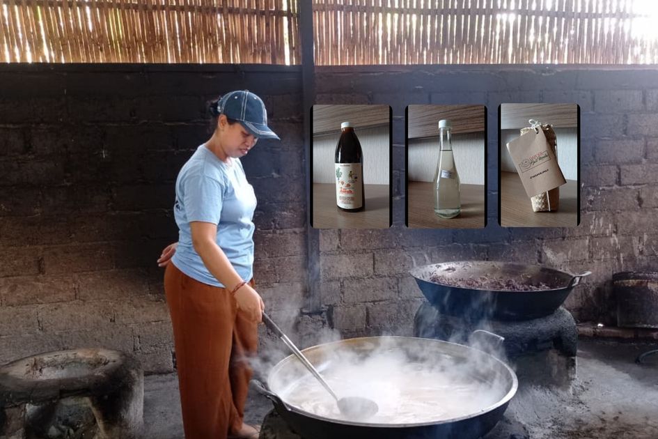Bank Indonesia Kalbar Kunjungi Desa Les Bali, Tinjau Produksi Gula Lontar dan Arak Tradisional
