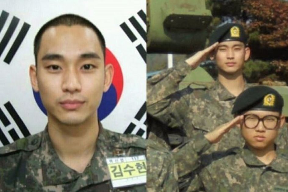Baru Rampung Pelatihan Dasar Militer Kim Soo Hyun Langsung Dapat Liburan