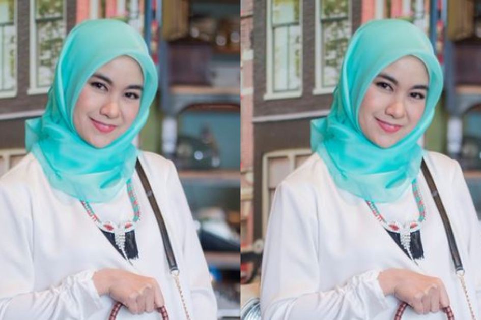 Bisa Dipakai Kondangan Hingga Wisudaan Kamu Bisa Tiru Gaya Anisa Rahma Saat Mengenakan Hijab Organza