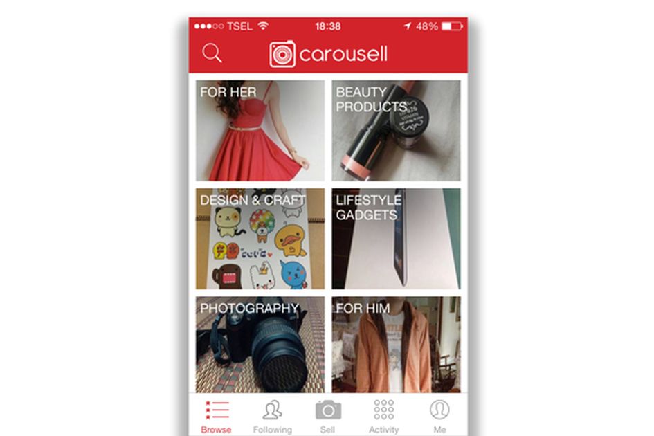 Review Carousell App Jual Beli Online Dengan Konsep Inovatif