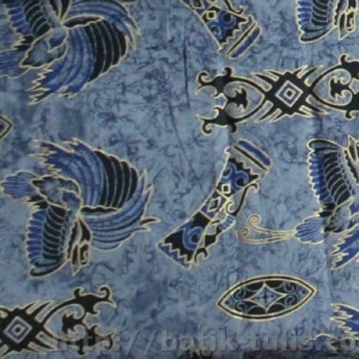 Motif Batik Burung Cendrawasih - Contoh Motif Batik