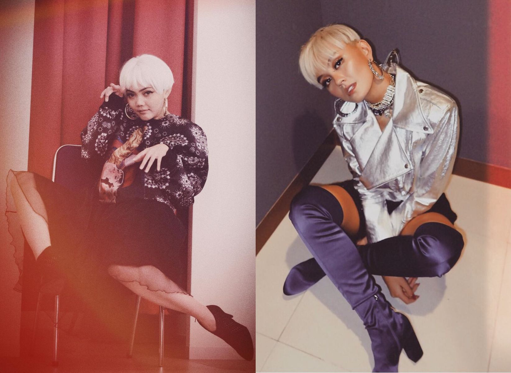 Bikin Pangling Penampilan Baru Rina Nose dengan Rambut Blonde Dibilang Mirip Agnez Mo Semua Halaman Grid