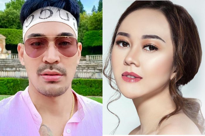 Aura Kasih Pamer Gaya Rambut Curly Robby Purba Aduh Semua