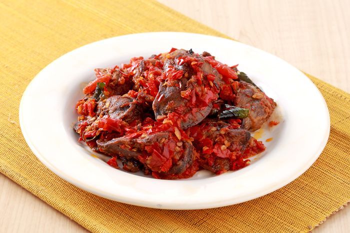 Resep Masakan Hati Ayam Balado