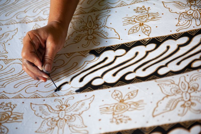 Paling Bagus 13 Gambar Doodle Art Batik  Berwarna  