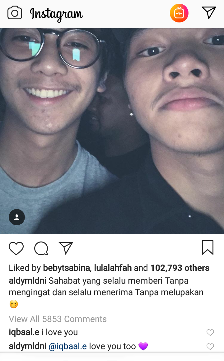 Tak Malu Malu Iqbaal Ramadhan Tunjukkan Rasa Cintanya Kepada