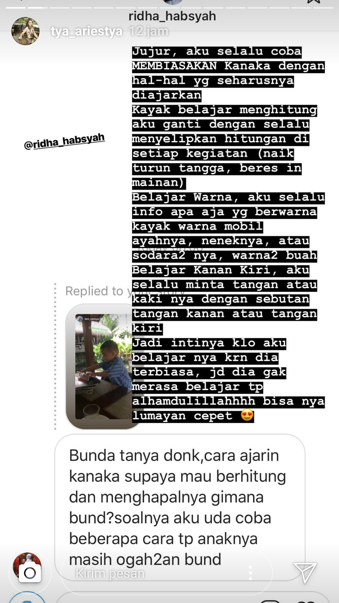 Amazing Cara Tya Ariestya Agar Anak Pintar Berhitung dan Menghafal Bisa Ditiru Semua Halaman Nakita ID
