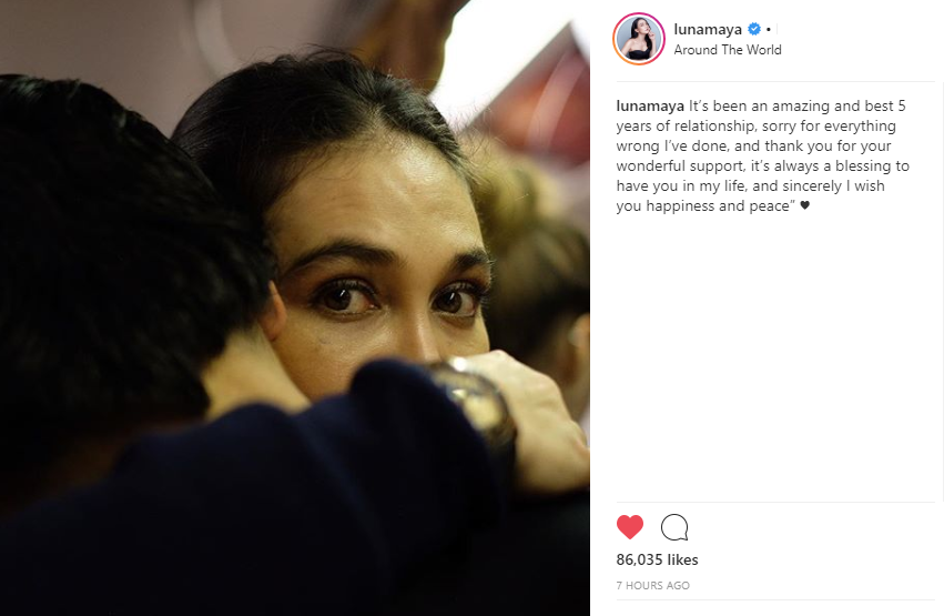 Luna Maya Kembali Tulis Kata Kata Galau Setelah Dikabarkan