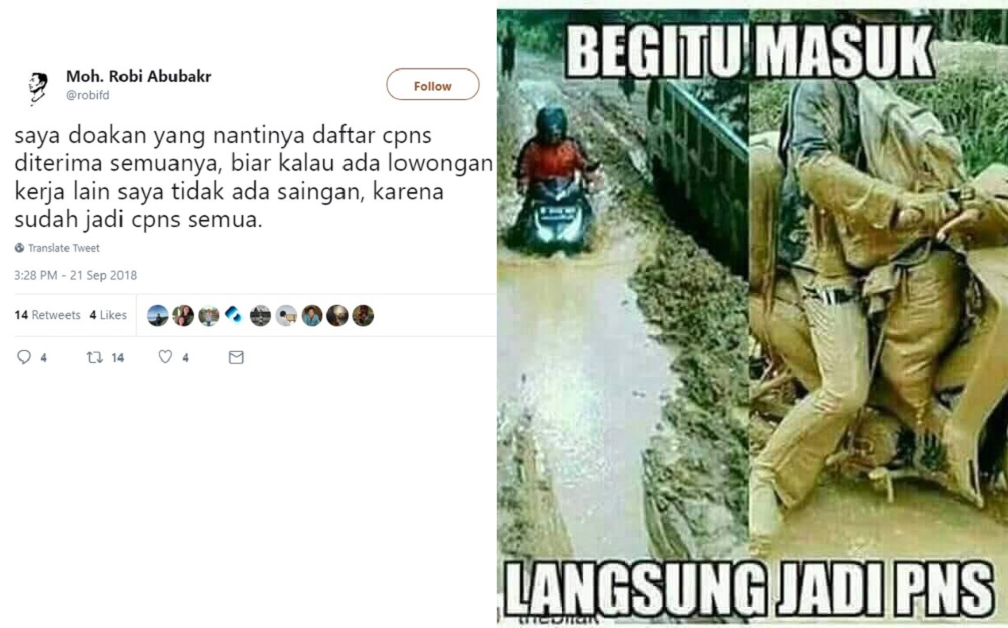 Meme Kocak Cpns 2018