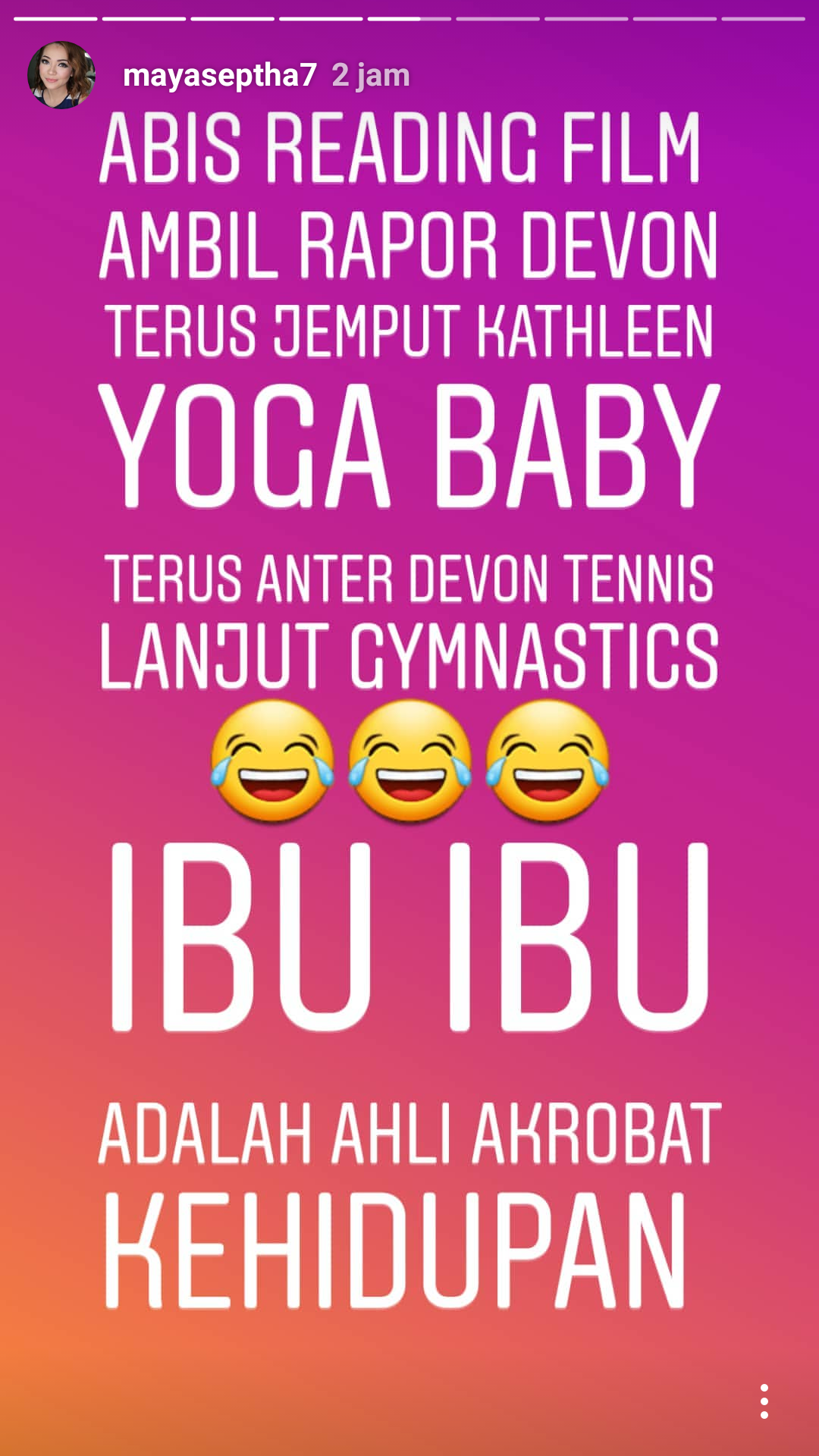 Maya Septha Sebut Para Ibu Merupakan Ahli Akrobat Kenapa Begitu Ya Semua Halaman Nakita ID
