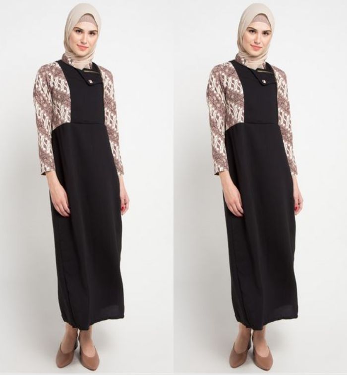 Inspirasi Batik Hijab Modern Untuk Pilihan Outfit Kondangan Dengan
