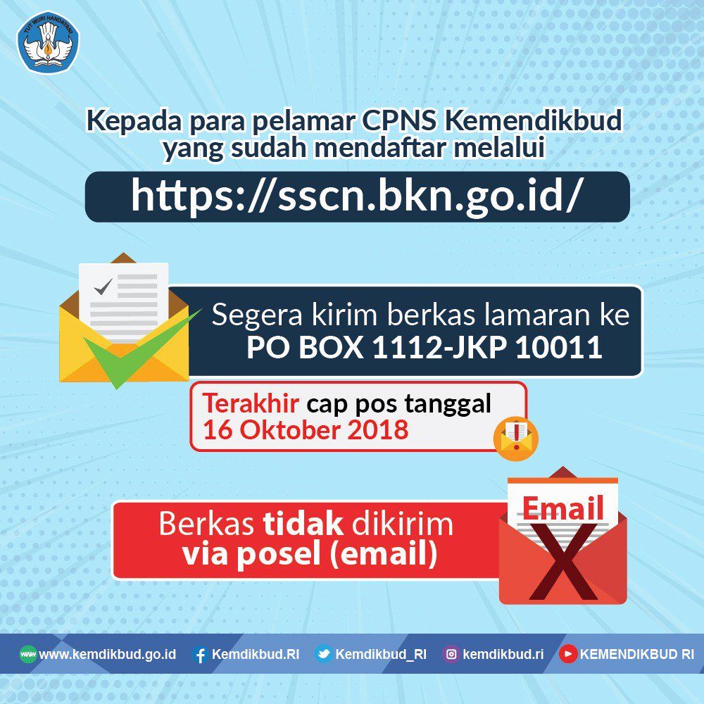 Cara Mengirim Surat Lamaran Lewat Pos Po Box Kumpulan Surat Penting