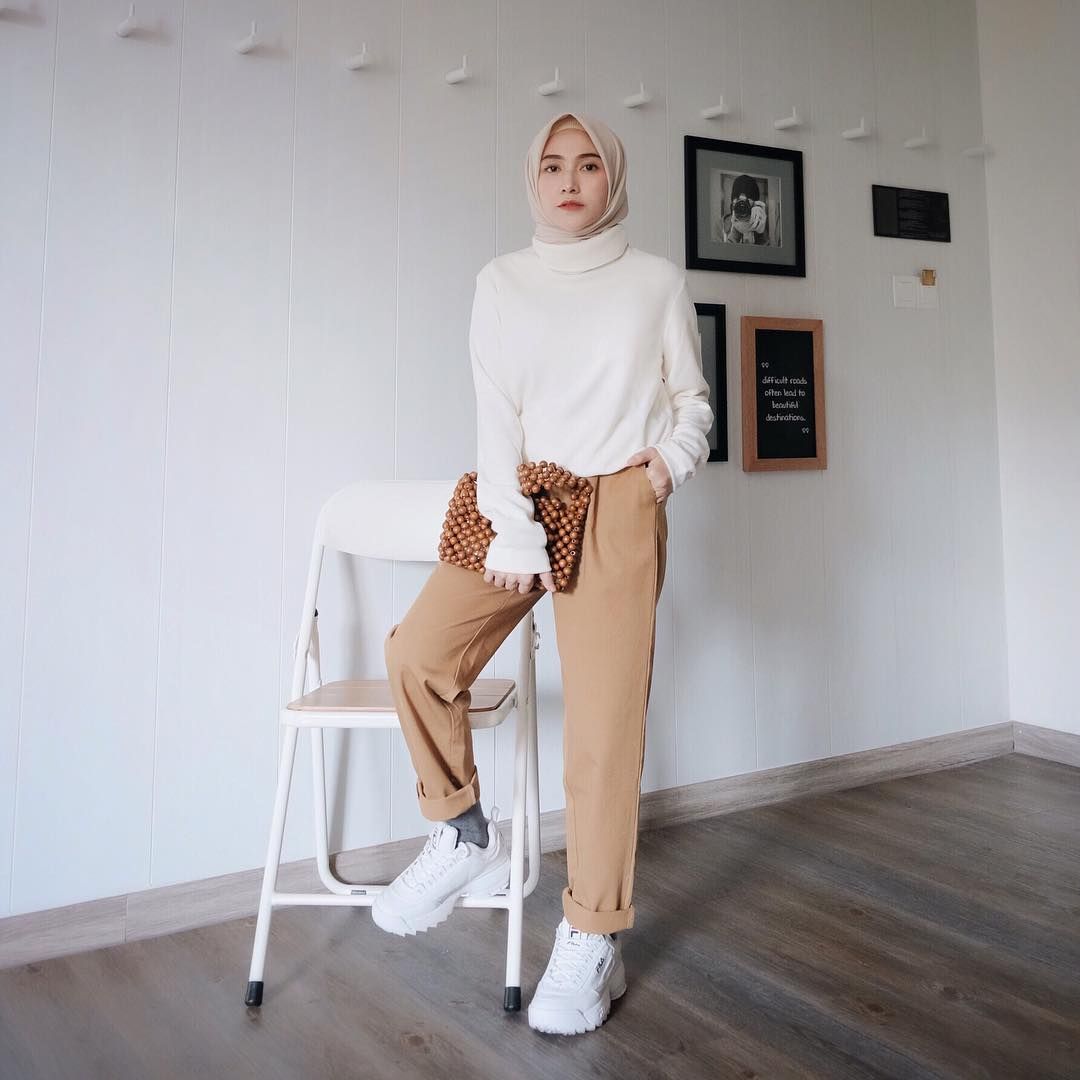 5 Style Hijab Remaja Kekinian Yang Gampang Dicontek Sebagai Daily