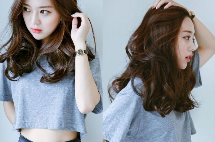 Model Rambut Curly Pendek Ala Korea - Seputar Model