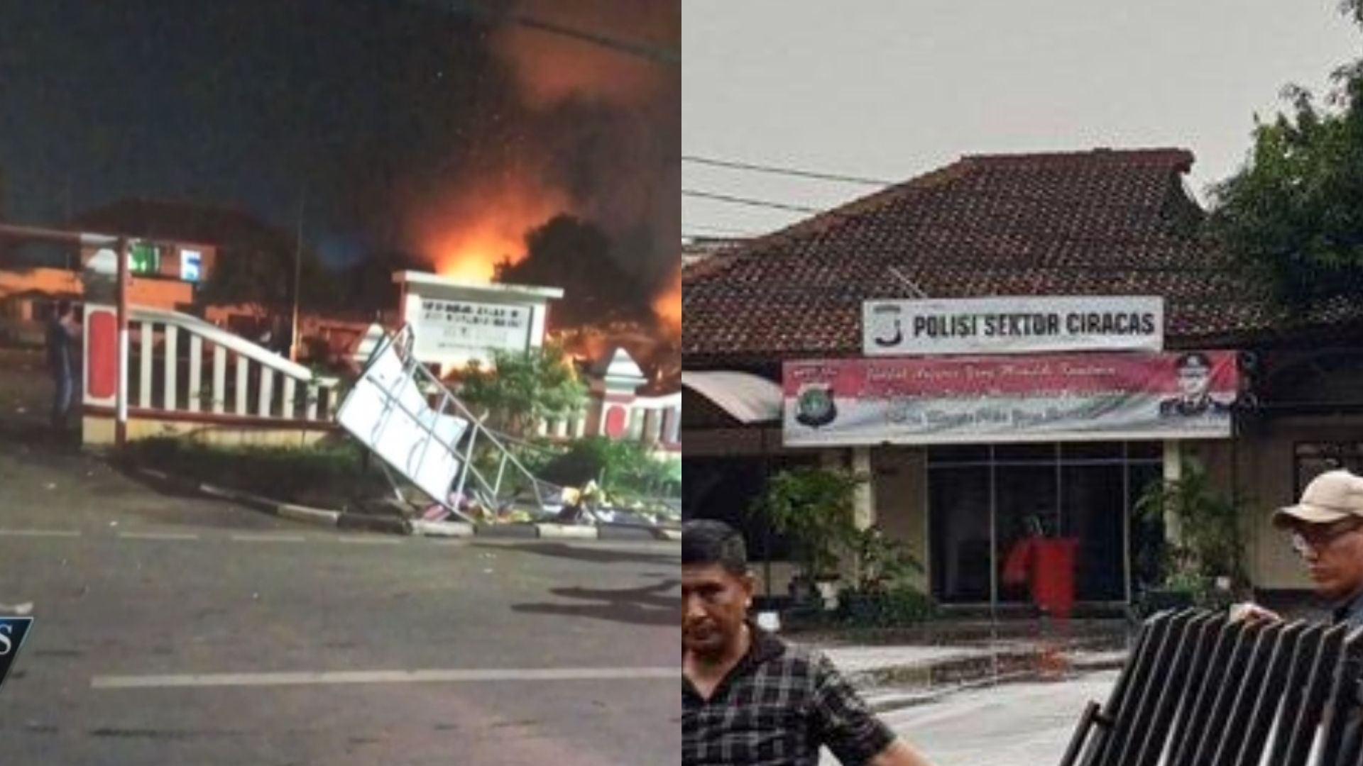 5 Fakta Pembakaran Polsek Ciracas di Jakarta Timur Diduga Perusakan Dilakukan Oleh 200 Orang Semua Halaman Grid ID
