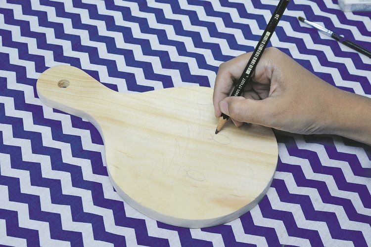 proIsrael Talenan Lukis Gambar Di Talenan Kayu Yang Mudah