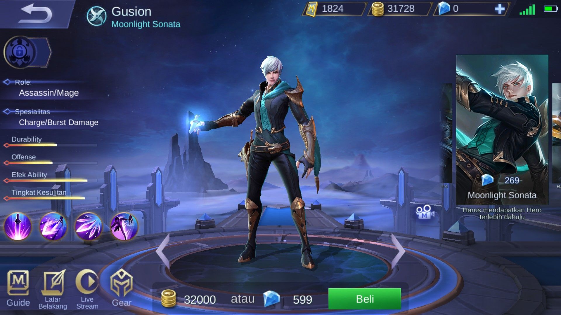 Gusion Mobile Legends Wallpaper Hd Hairstylist