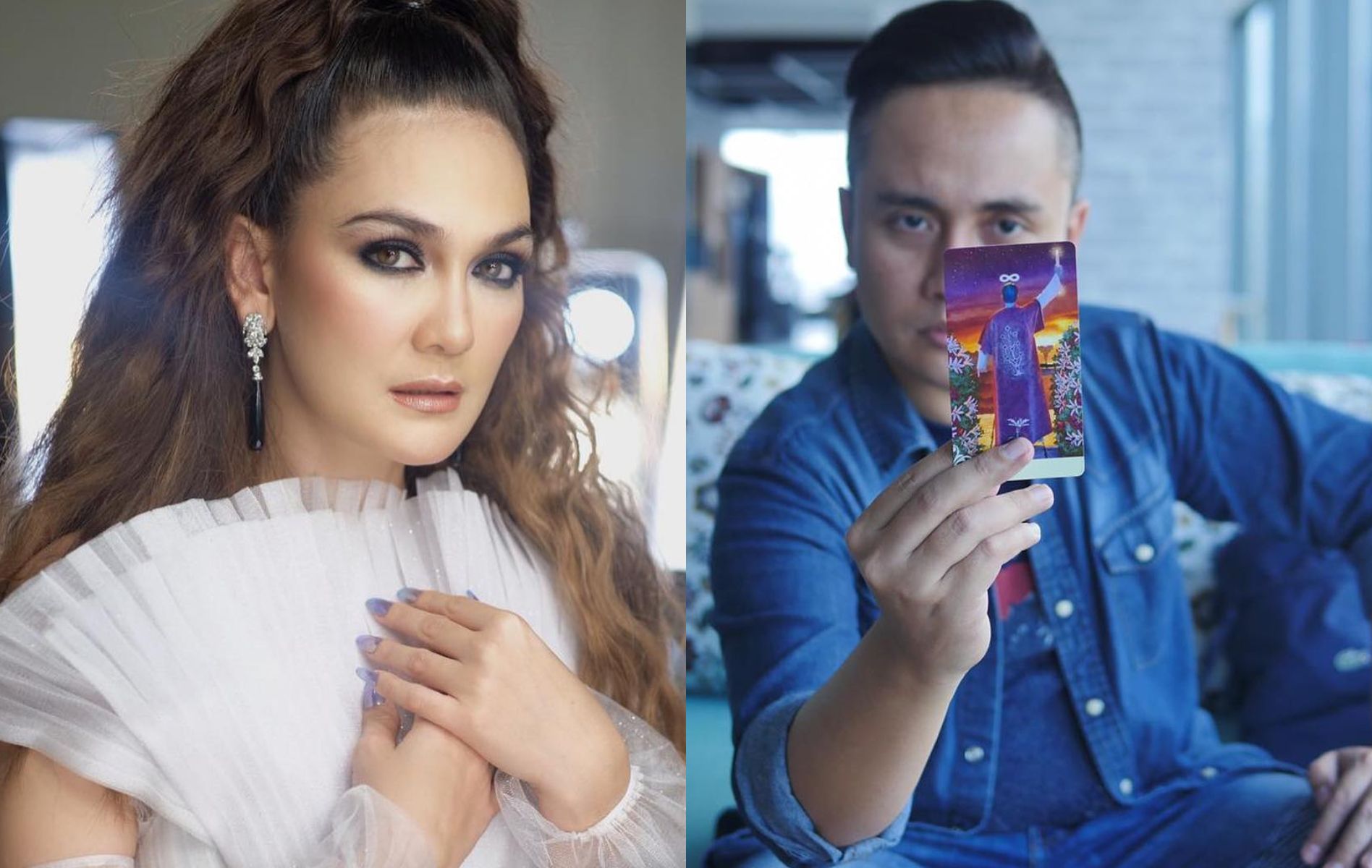 Terawang Kisah Cinta Luna Maya Pakai Kartu Tarot Denny Darko Ada Cowok Lain dari Masa Lalu Semua Halaman Grid ID