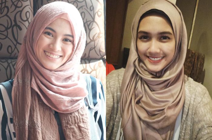 Cara Memakai Jilbab Alyssa Soebandono