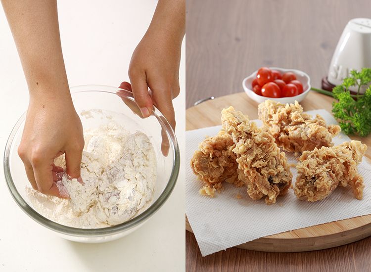 Cara membuat chicken agar mengembang