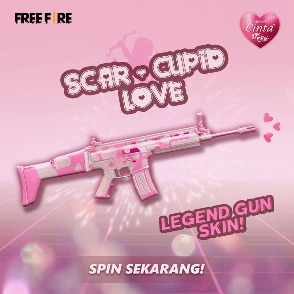 Asik Garena Free Fire Hadirkan Event Valentine Day Mencari Cinta