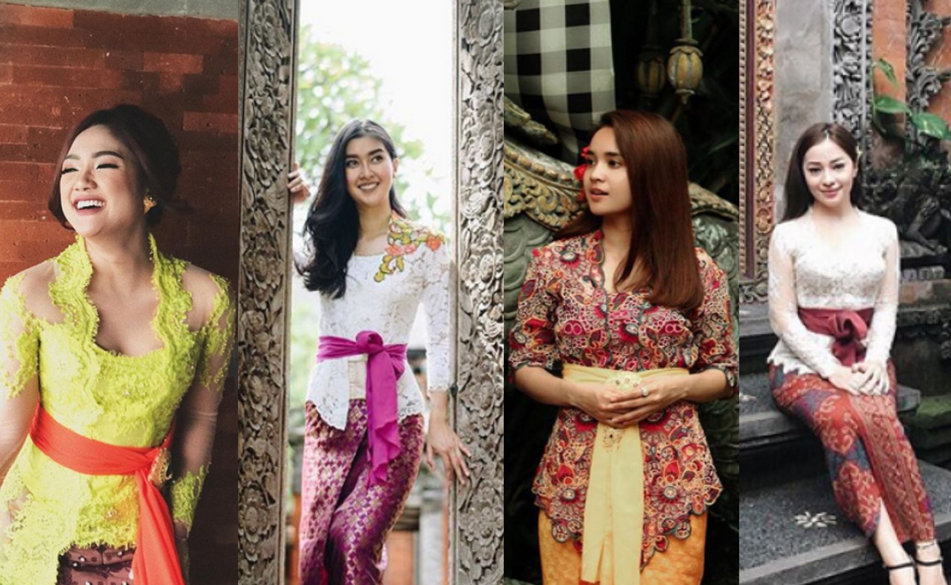 Marion Jola Hingga Nikita Willy Ayunya 7 Gaya Seleb Muda Indonesia Pakai Kebaya Bali Semua Halaman Cewekban Grid ID