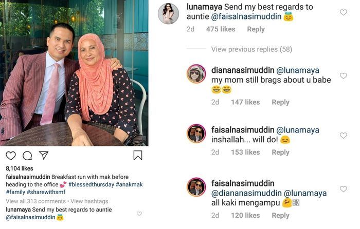Hubungan Luna Maya direstui ibu Faisal Nasimuddin? 