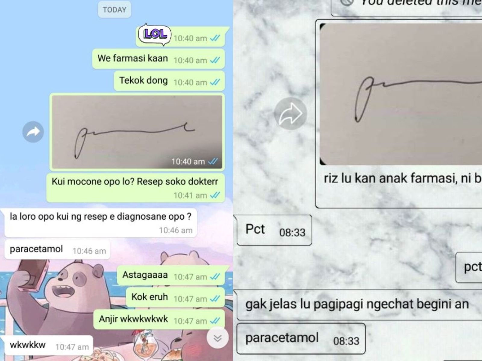 Viral Tulisan Dokter Trik Membongkar Rahasia Tulisan Cakar Ayam pada Resep Dokter dan Kode Obat Semua Halaman Grid ID