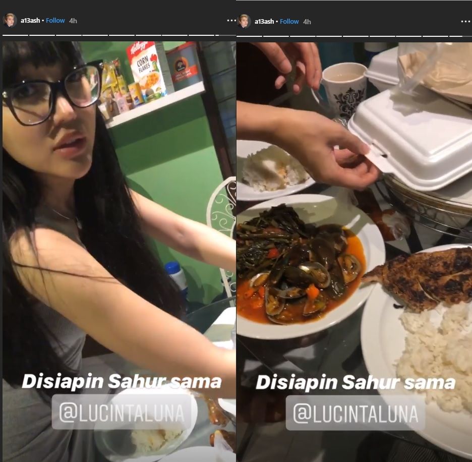 Hasil gambar untuk lucinta luna masak sahur