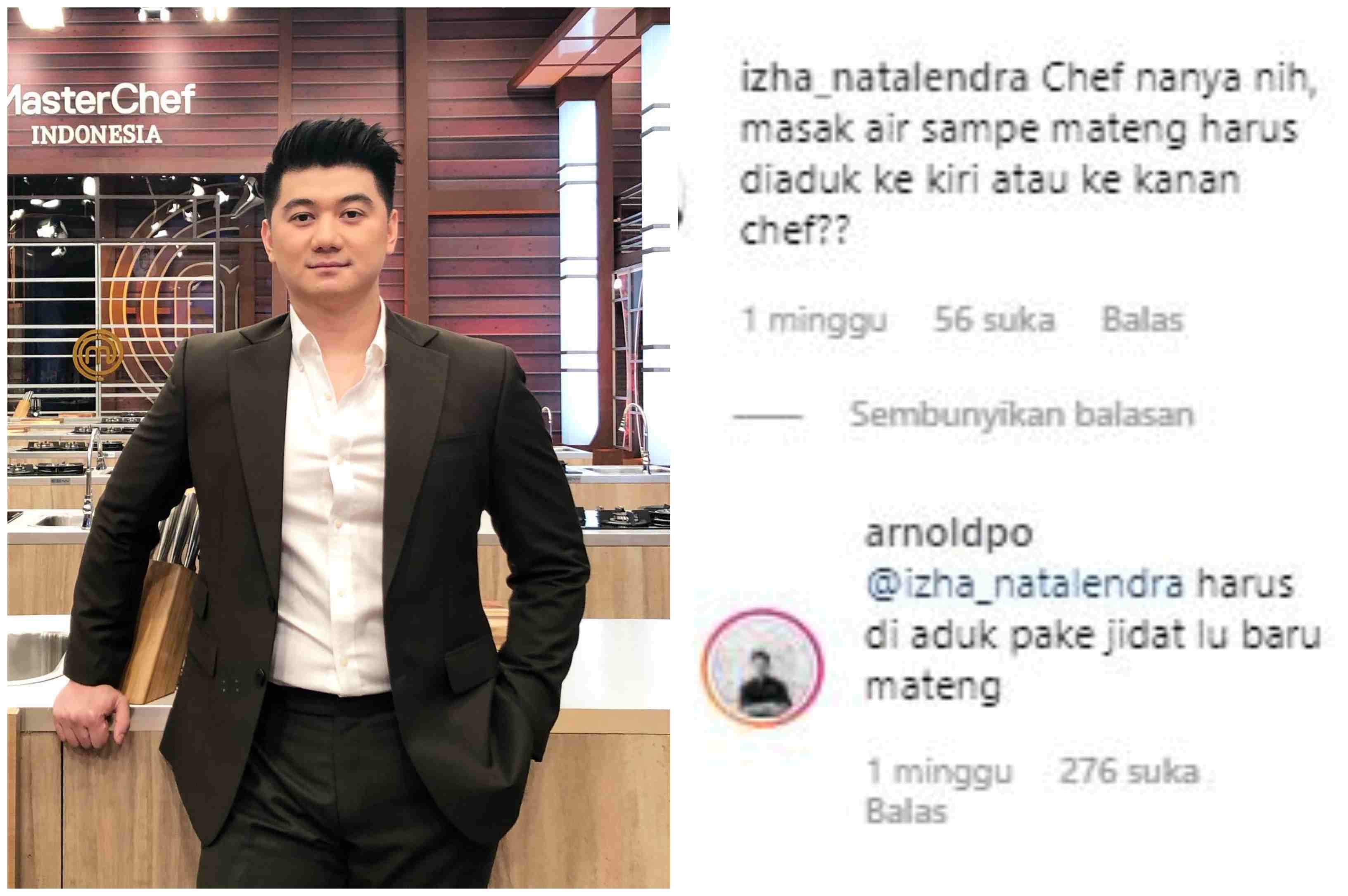 Dikenal Juri Masterchef Yang Kalem Balasan Chef Arnold Padaizen Di Nya Bikin Sakit Mata Semua Halaman