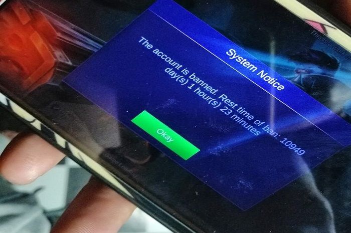 Ngeri! Akun Mobile Legend Seorang Bocah Ini di Banned 30 Tahun ...