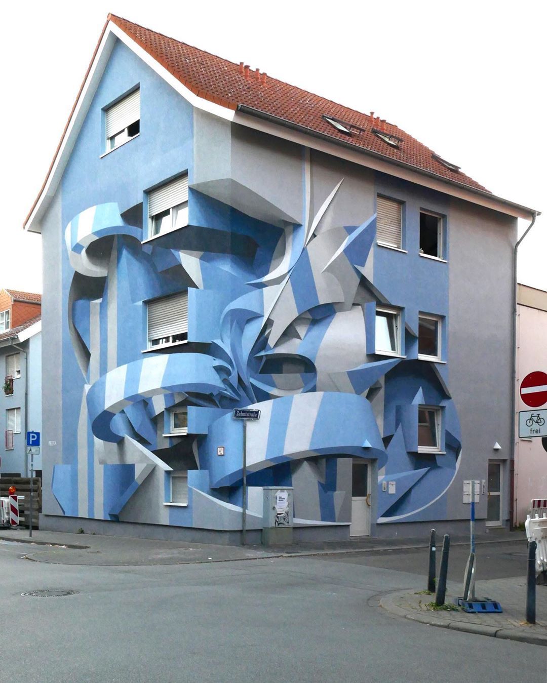 Keren Pelukis Ini Membuat Grafiti Tiga Dimensi Di Tembok