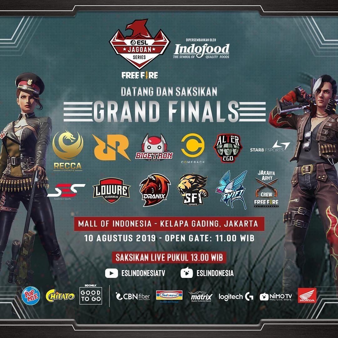 Dranix Juara! Ini Dia Hasil Klasemen Free Fire ESL- Jagoan ... - 