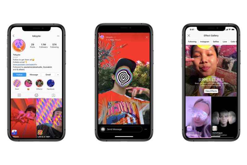 Facebook Rilis Tools untuk Bikin AR Filter di Instagram Stories