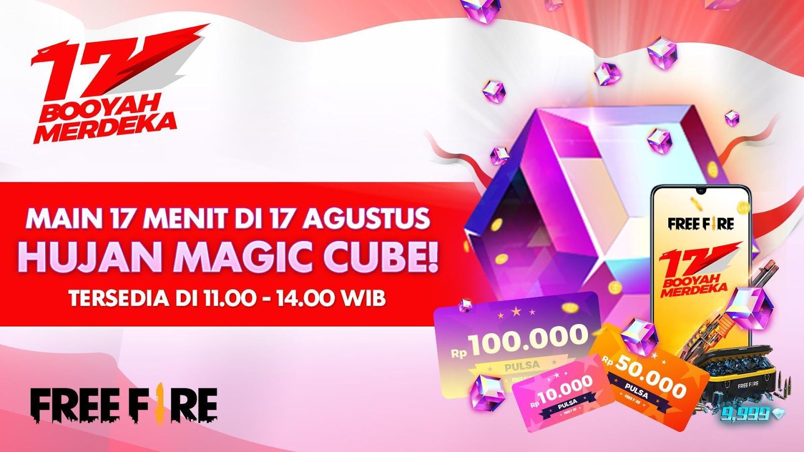 Mainkan Free Fire Tanggal 17 Agustus Amp Dapatkan Item