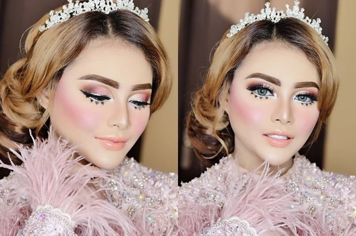 Tampilan Makeup Barbie Aurel Hermansyah