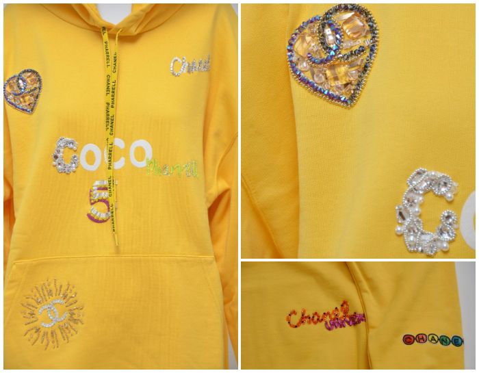 Chanel x Pharrell Capsule Collection Hoodie Lesage Embroidery