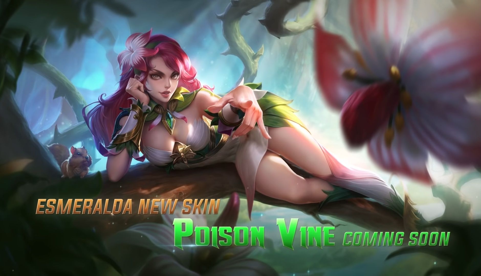 Cantiknya Efek Skin Esmeralda Mobile Legends Terbaru Poison Vine