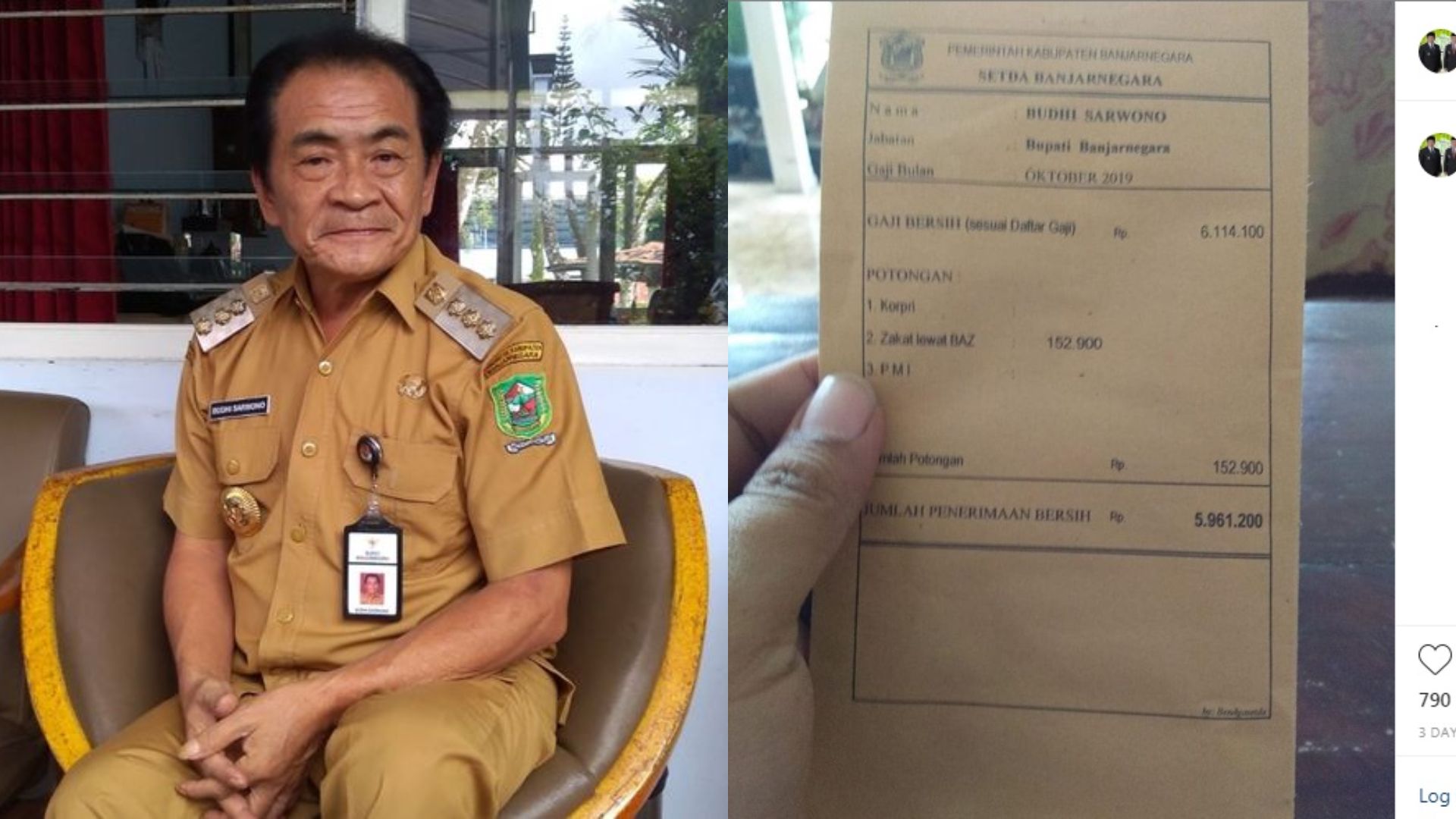 Viral Gaji Bupati Banjarnegara Rp5 9 Juta Ini Perbandingannya Dengan Gaji Pns Gubernur Dpr Menteri Hingga Presiden Semua Halaman Intisari