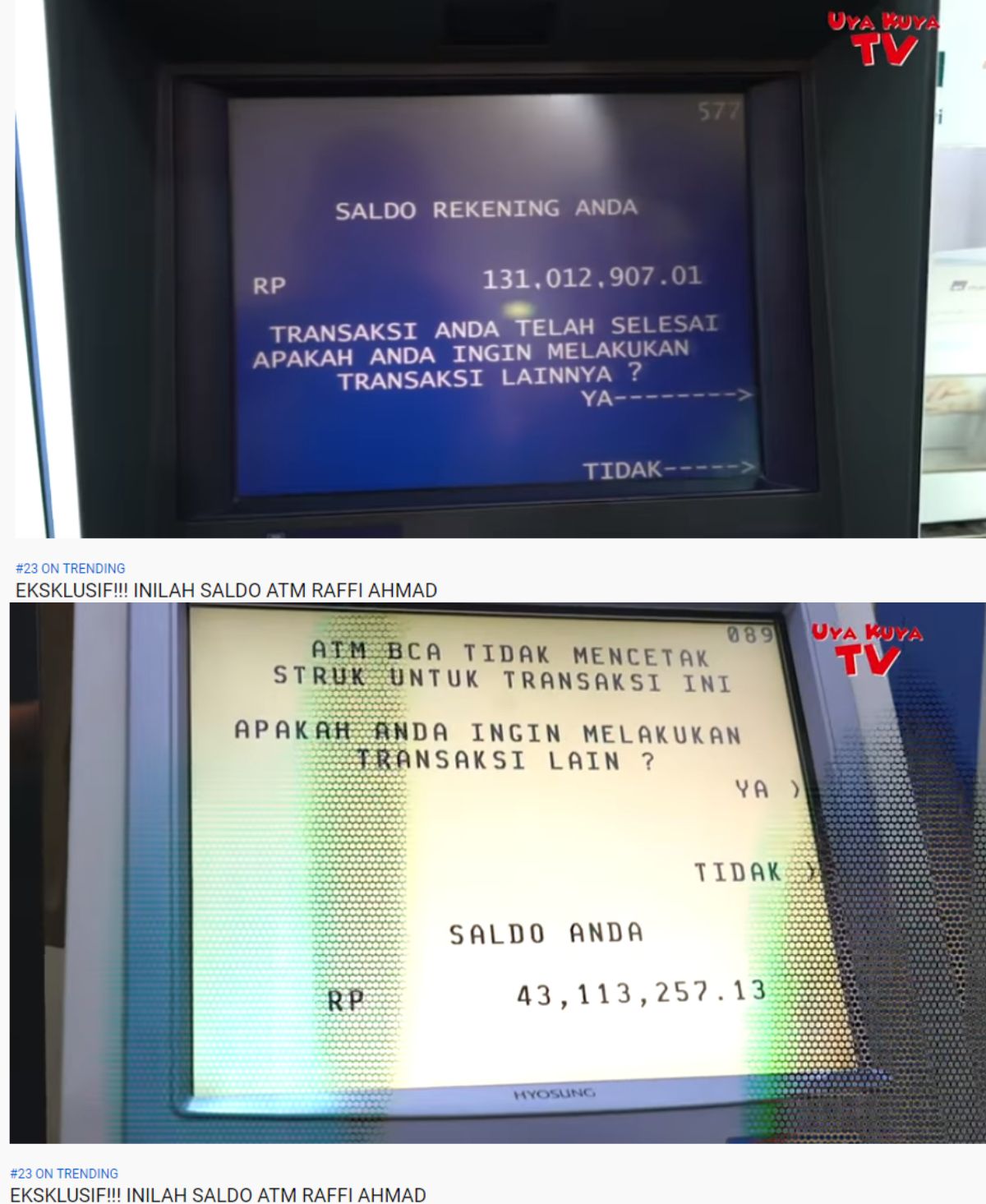 Jadi Artis Terkaya Di Indonesia Siapa Sangka Isi Saldo Atm Raffi Ahmad Kalah Jauh Dari Barbie Kumalasari Segini Nominalnya Semua Halaman Nakita