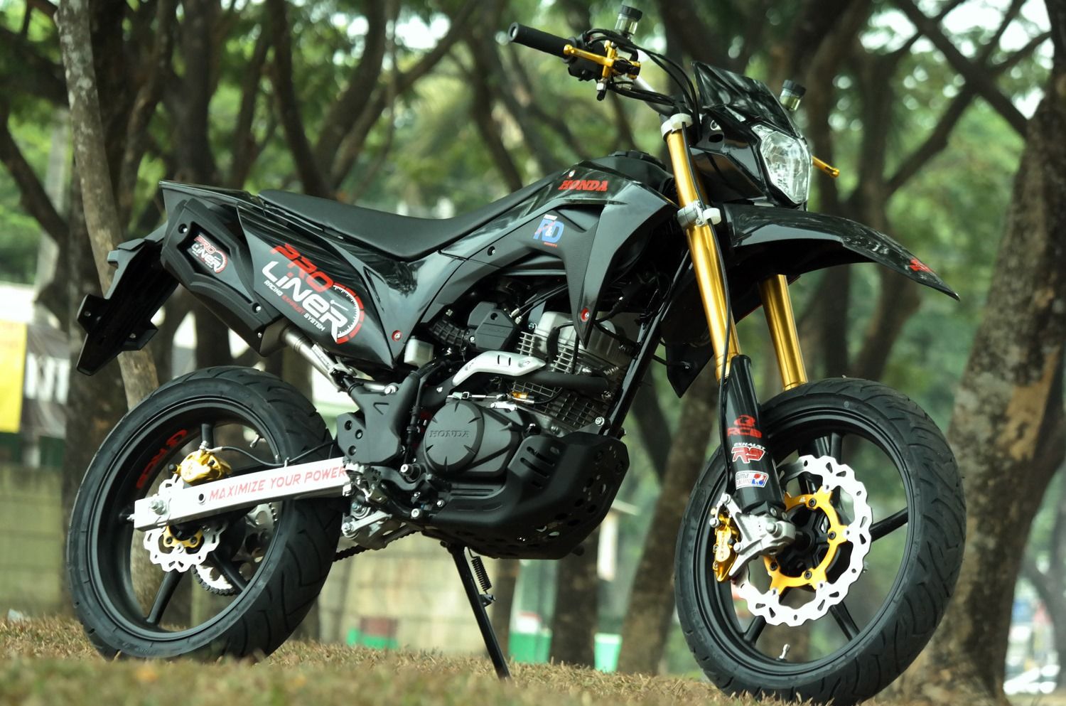 Sangar Honda Crf Supermoto Racing Boy Padahal Cuma Modif Kaki Kaki