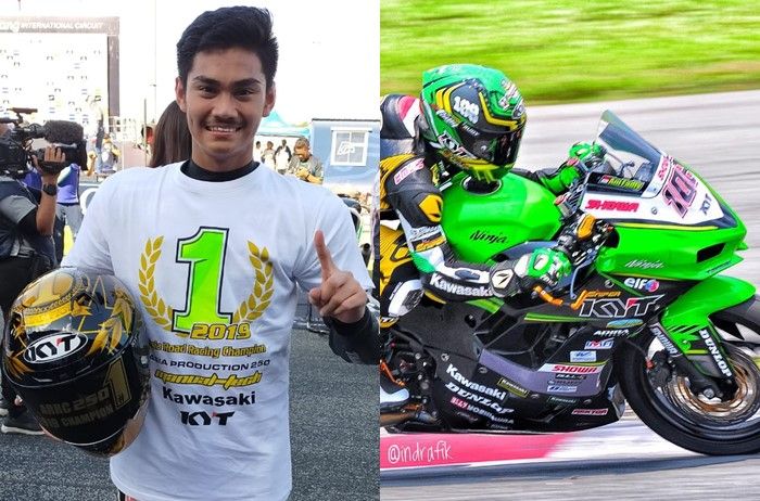 Asyik Am Fadly Dan Manual Tech Lanjut Balap Arrc 2020 Pakai Motor Kawasaki Semua Halaman Motorplus
