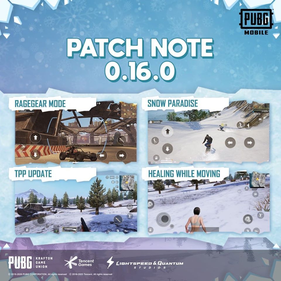 Pubg Mobile Update 0 16 0 Terdapat Fitur Dan Mode Terbaru Ragegear Semua Halaman Grid Games