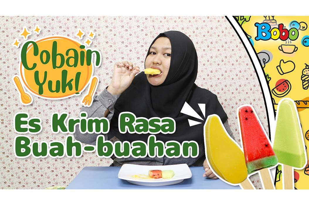 Ada Berbagai Macam Rasa dan Bentuk yang Unik, Coba Es Krim Rasa Buah