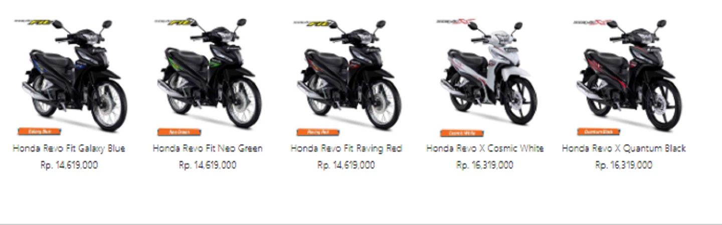 Update Harga Motor Bebek Honda Terbaru Desember 19 Honda Revo Dijual Cuma Rp 14 Jutaan Semua Halaman Motorplus