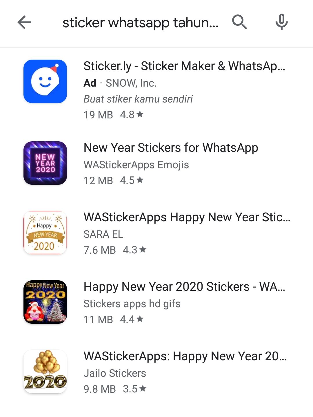 Cara Dapatkan Stiker Spesial Tahun Baru 2020 Di Akun Whatsapp