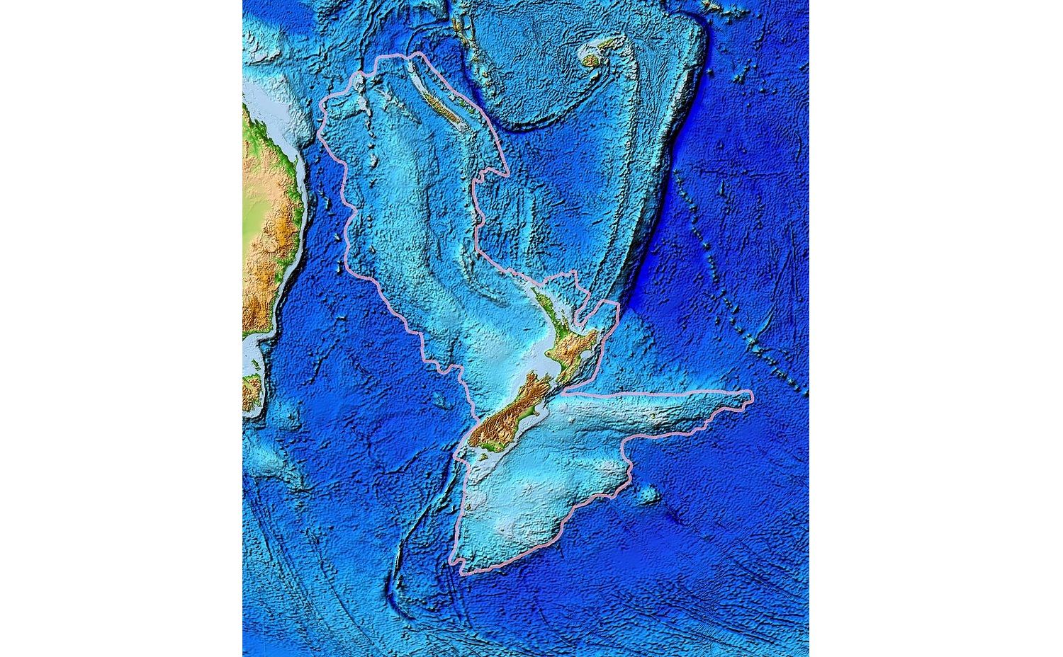 Letaknya Di Bawah Permukaan Air Inilah Benua Tersembunyi Di Samudra Pasifik Semua Halaman Bobo