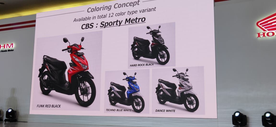 Resmi Mengaspal Di Indonesia Motor Baru All New Honda Beat 2020 Punya 12 Pilihan Warna Apa Saja Motorplus